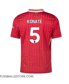 Günstige Liverpool Ibrahima Konate #5 Heimtrikot 2024-25 Kurzarm